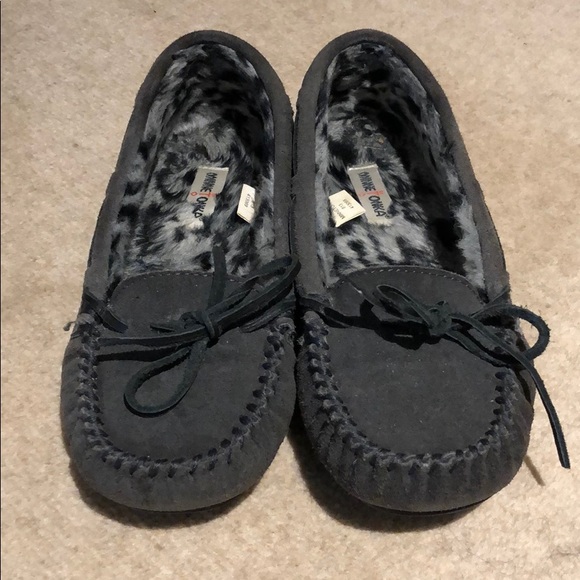 MINNETONKA - Gray Moccasin - Picture 3 of 3